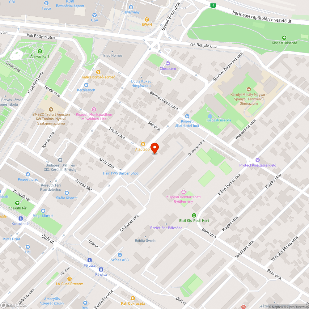 Szemetes környezet bejelentés helye