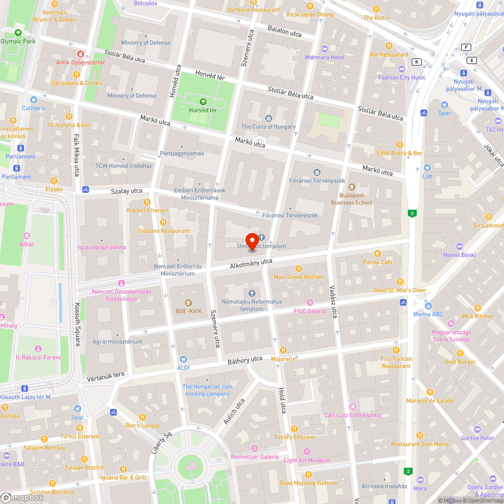 Faültetés bejelentés helye