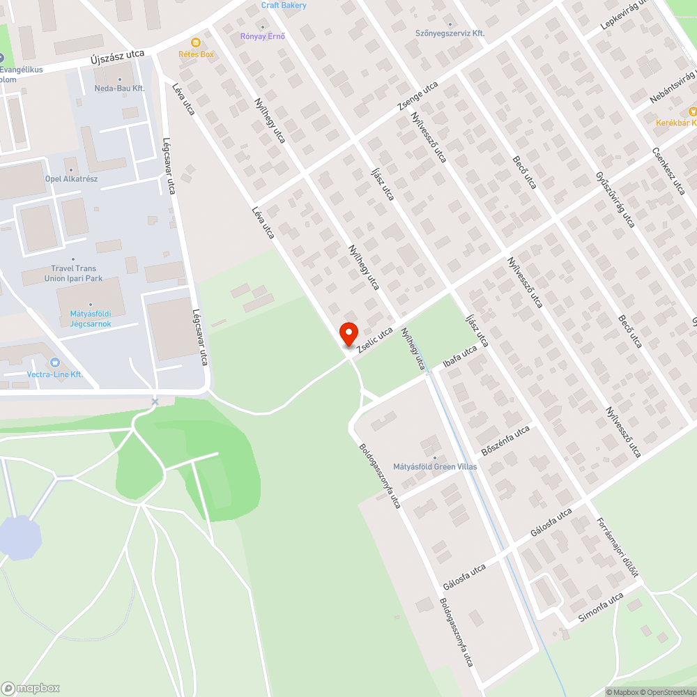 Illegális szemétlerakás bejelentés helye