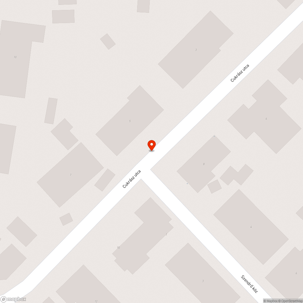 Kátyúk az úton bejelentés helye