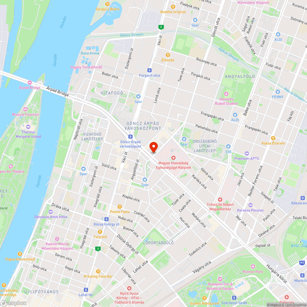 Üres oszlop bejelentés helye