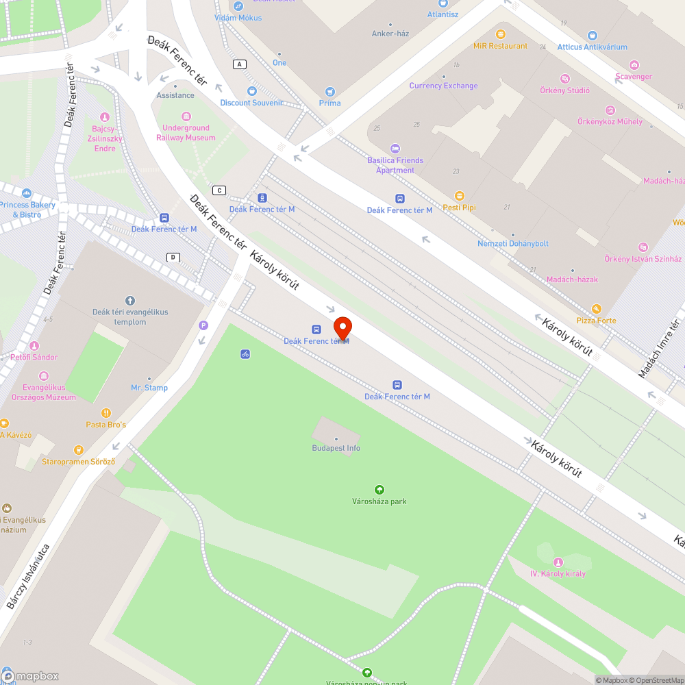 Koszos járdaburkolat bejelentés helye