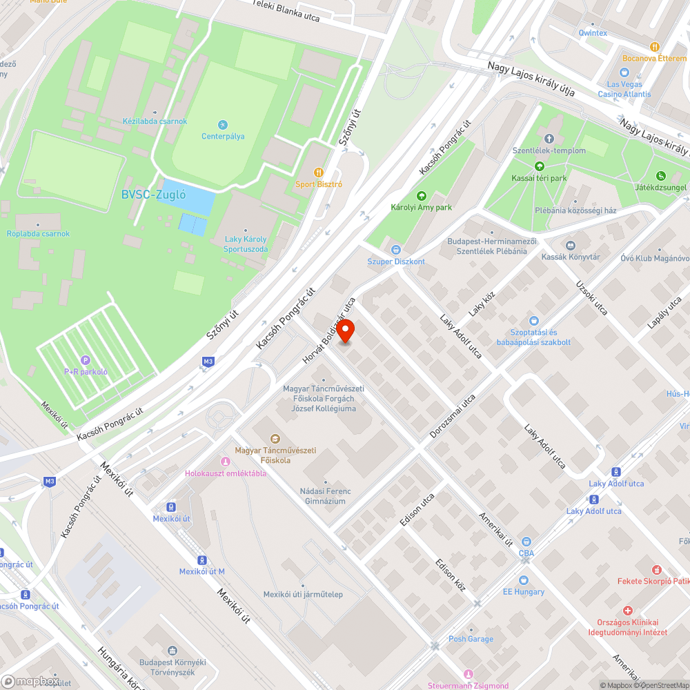 Ponyva zöld területre dobva bejelentés helye