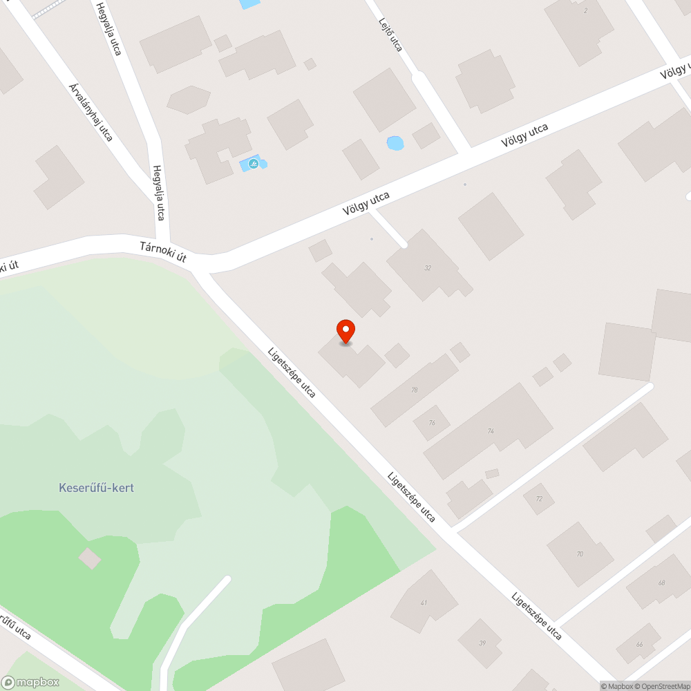 Úthiba bejelentés – felfestetlen fekvőrendőr a Ligetszépe úton bejelentés helye