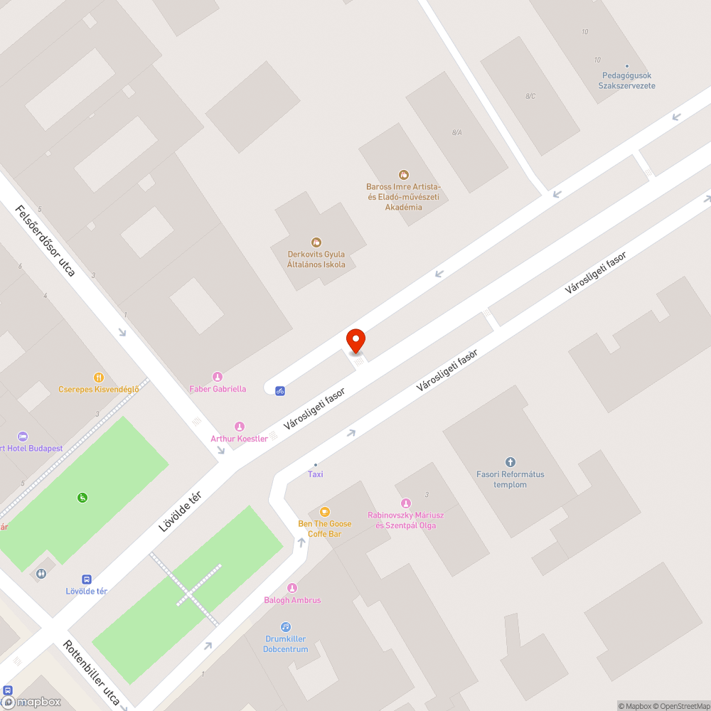 Törött járdaszegély bejelentés helye