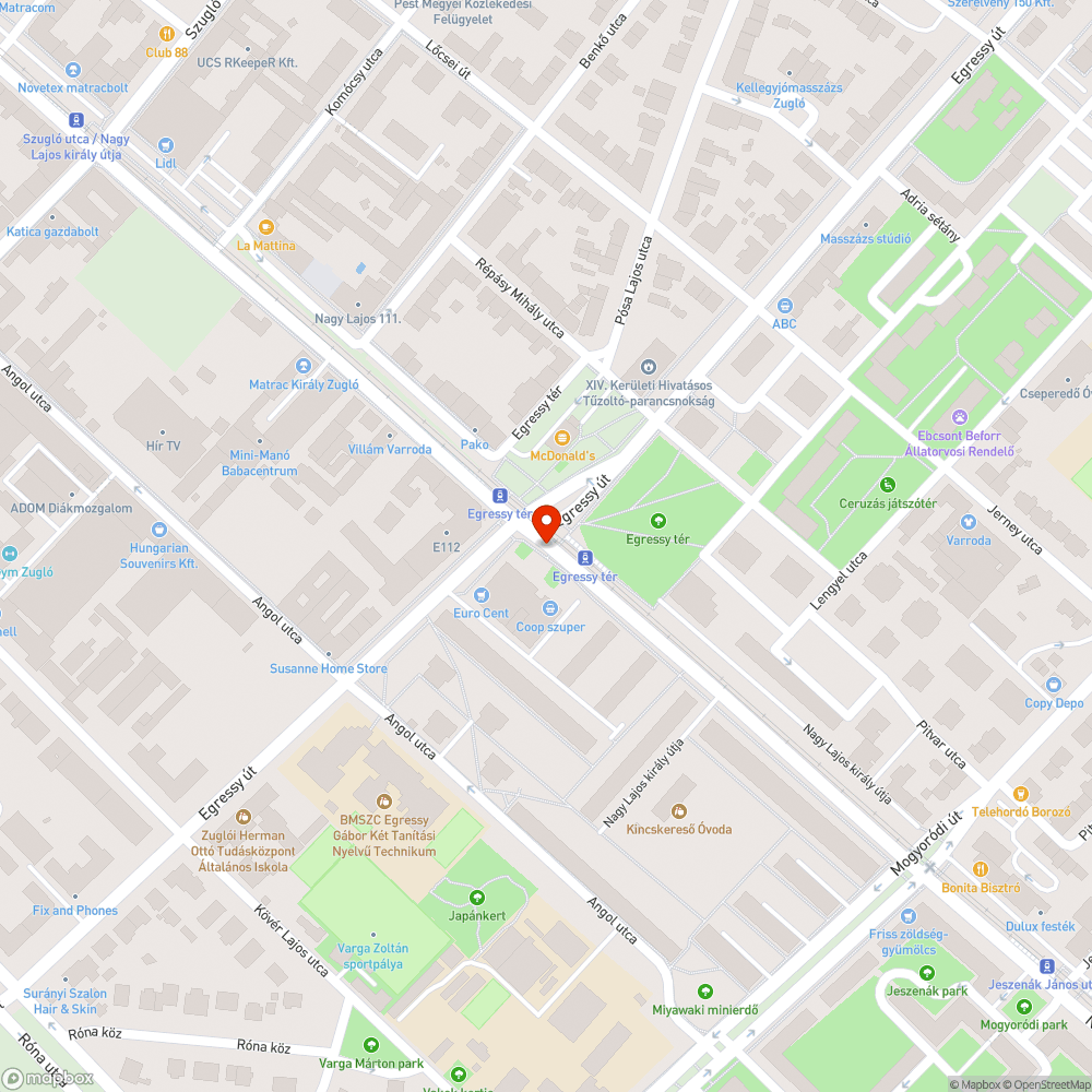 Ellopott bevásárlókocsi bejelentés helye