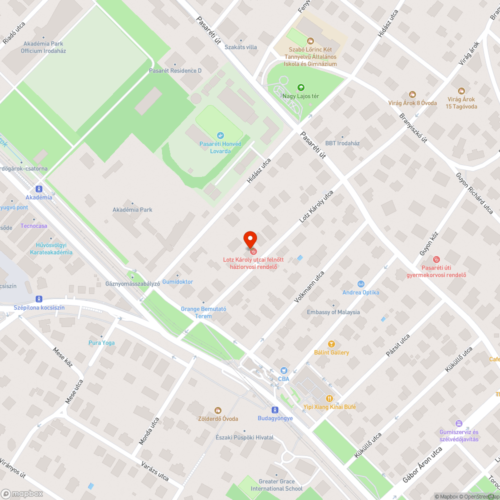 Vízszivárgás bejelentés helye