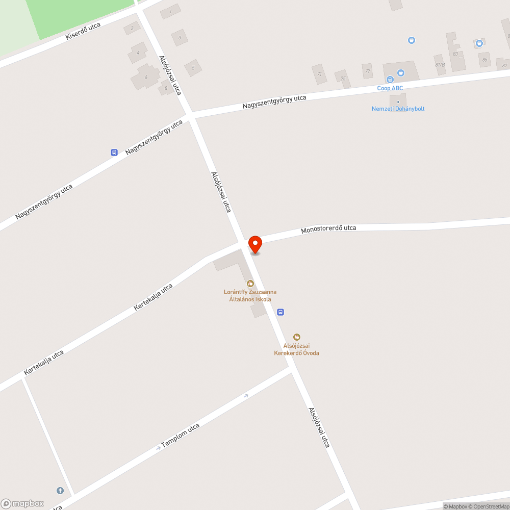 Graffitis One közmű bejelentés helye