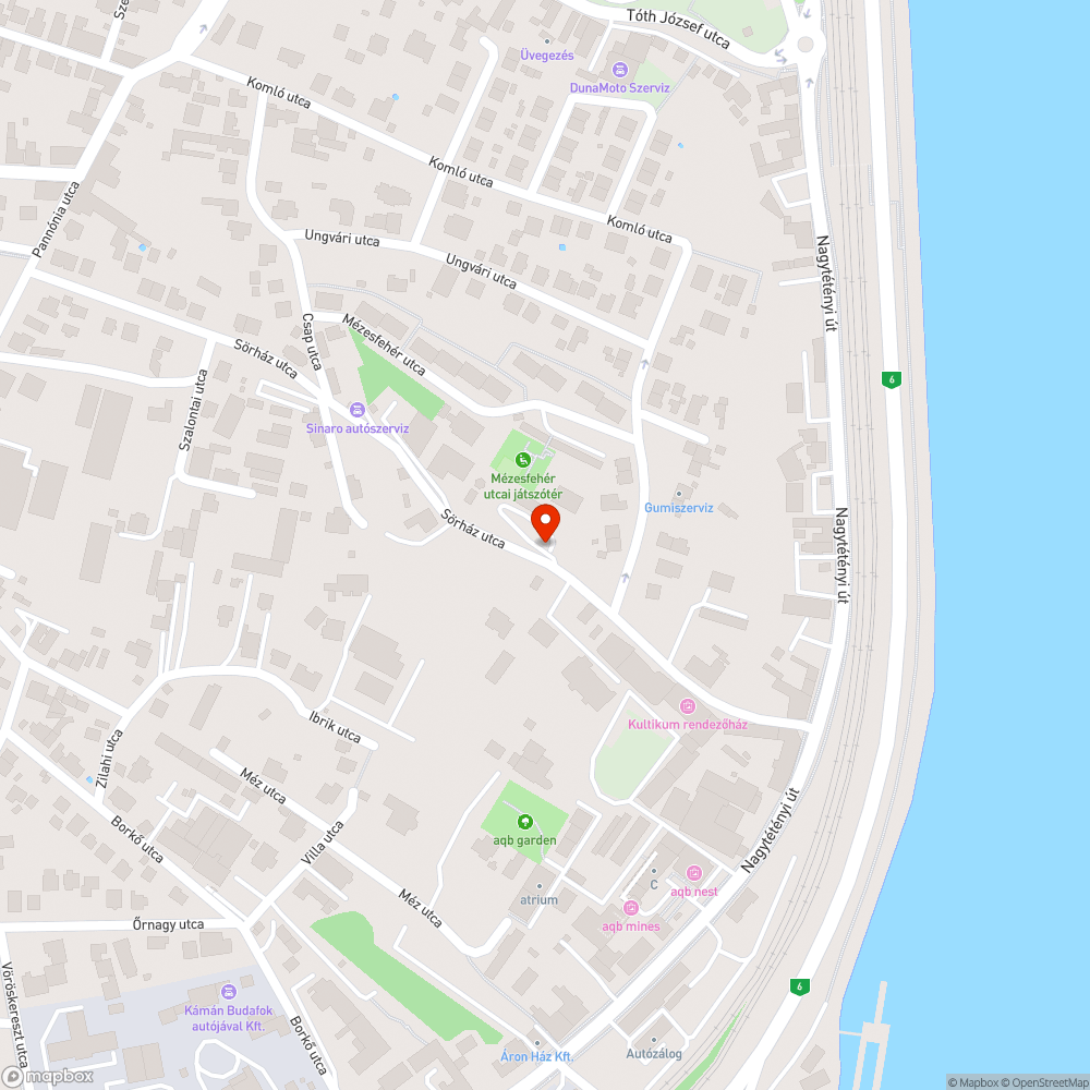 Utcán parkoló autó bejelentés helye