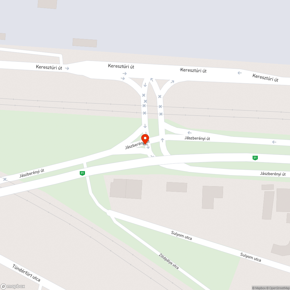 Kidöntött tábla bejelentés helye