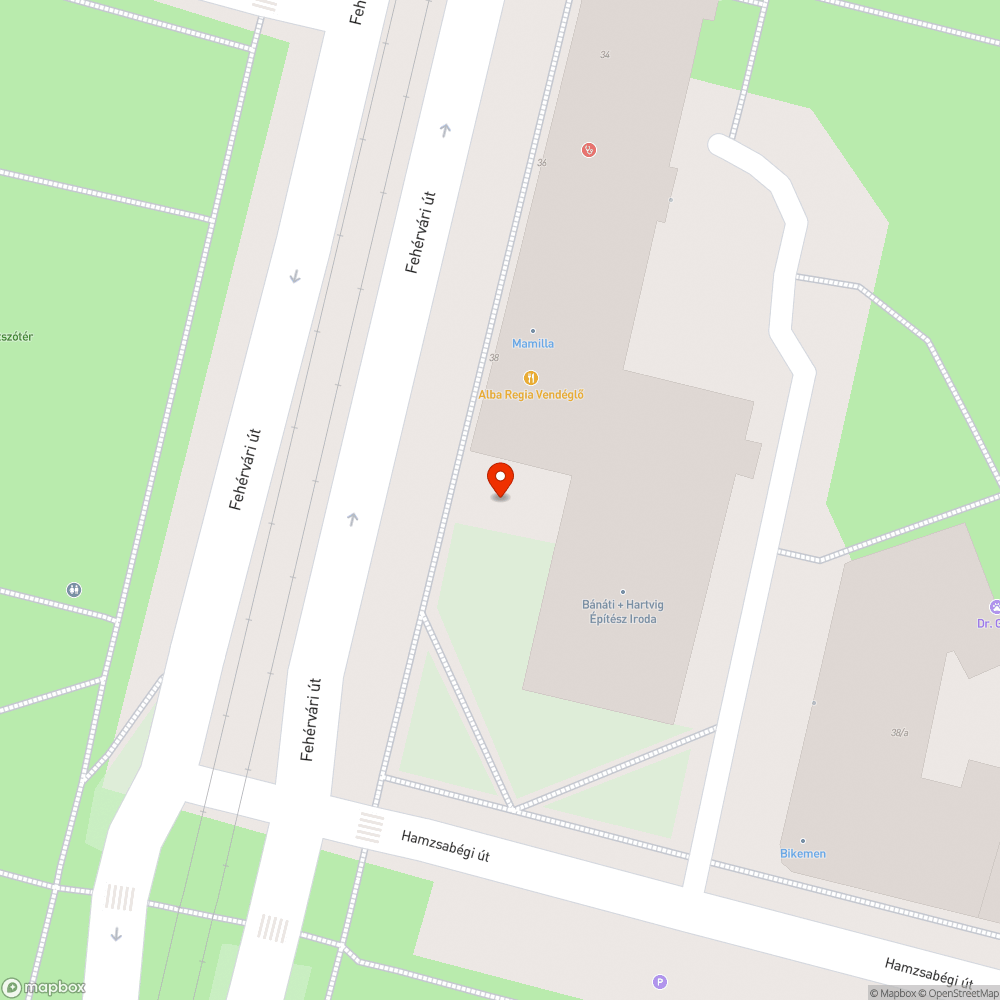 Kiszáradt fa bejelentés helye