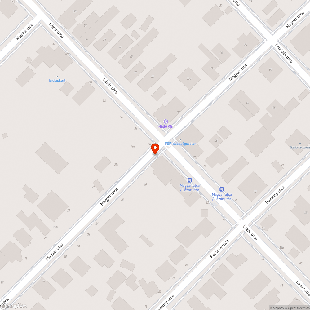 Túlnőtt sövény bejelentés helye