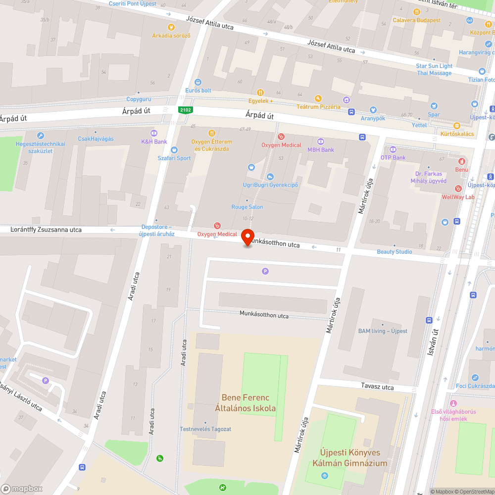 Rengeteg szemét bejelentés helye