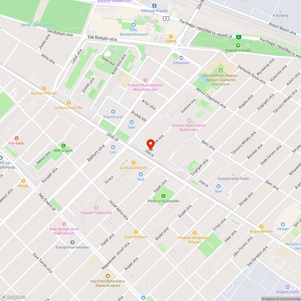 2022-ben lejárt műszakis Merci bejelentés helye