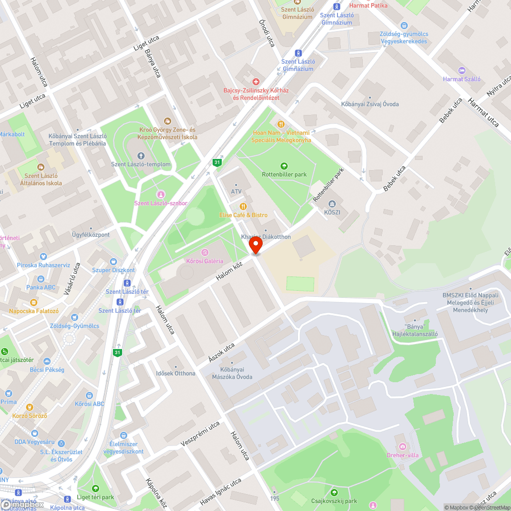 Gondozatlan közterület – toklászveszély bejelentés helye