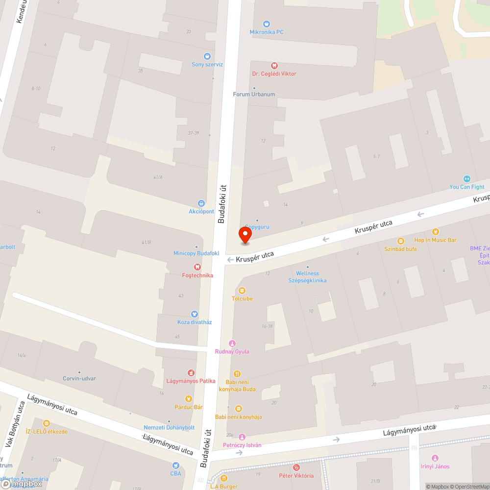 Elhagyatott biciklik bejelentés helye