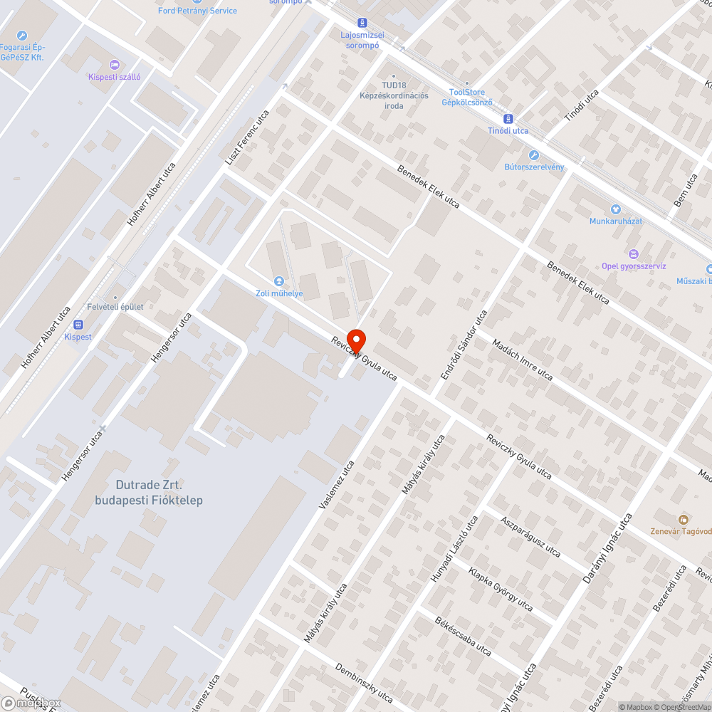 Illegálisan lerakott építési hulladék bejelentés helye