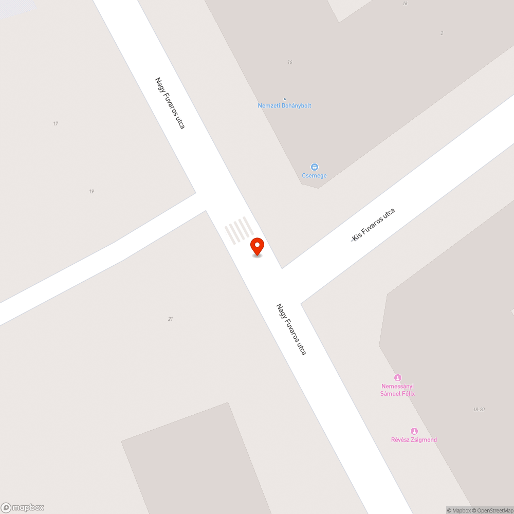 Kátyú bejelentés helye