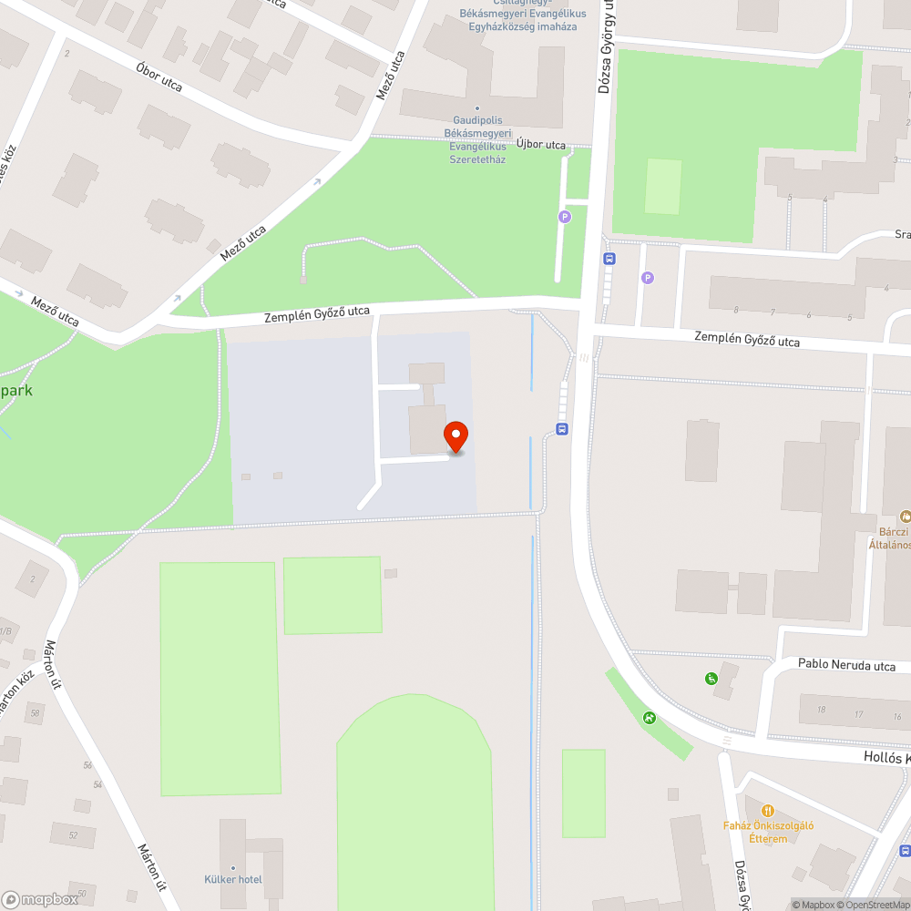 Illegális hulladéklerakó (zöldhulladék) bejelentés helye