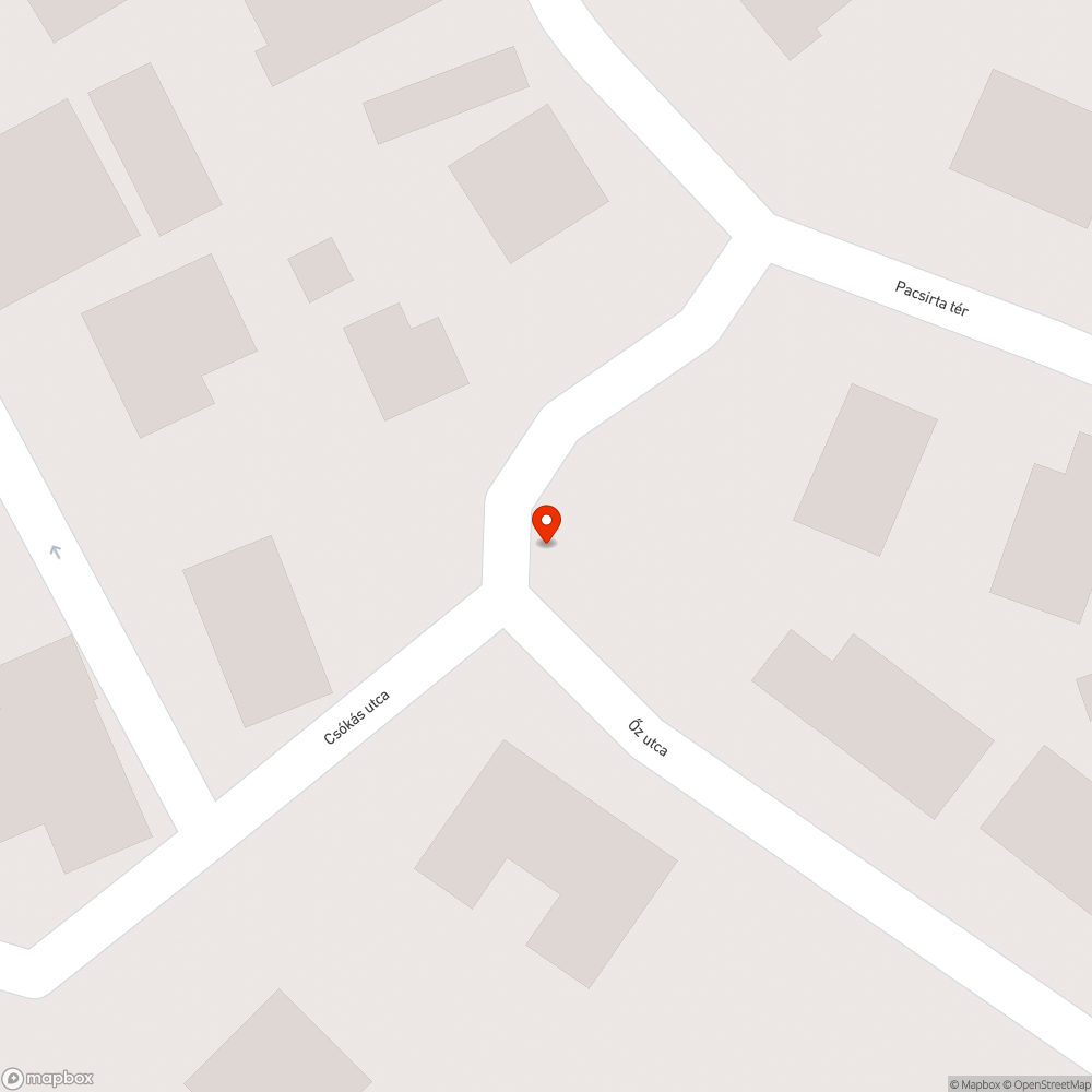 Hiányzó utcanévtábla bejelentés helye