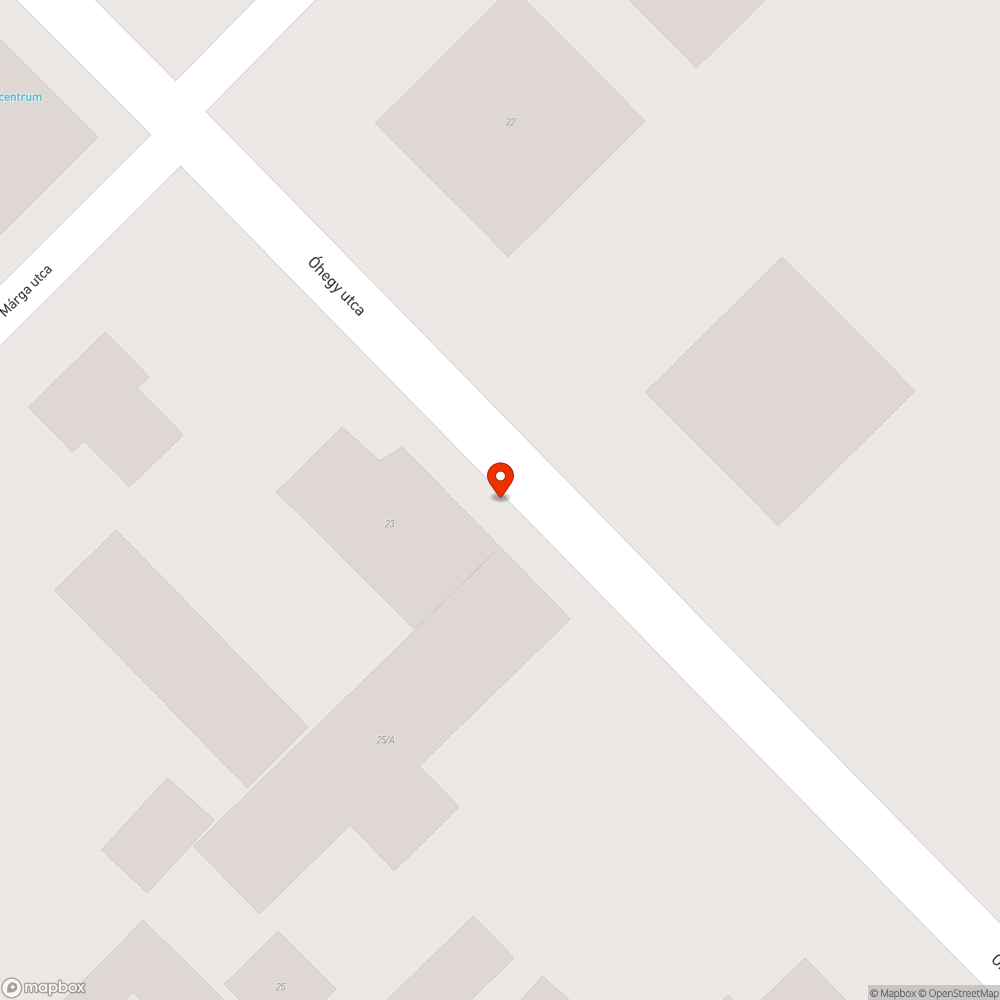 Négy darab üres beton virágtartó bejelentés helye