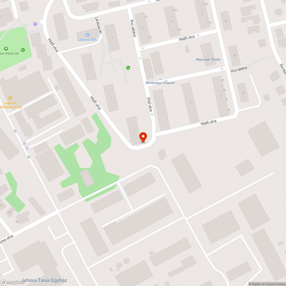 Ömlesztett zöldhulladék bejelentés helye