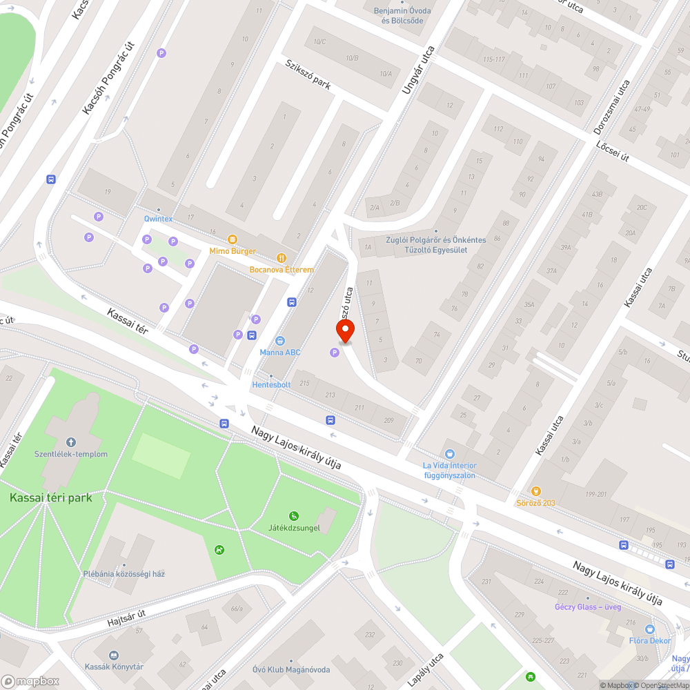 Kérlek, takarítsd fel az utcát bejelentés helye