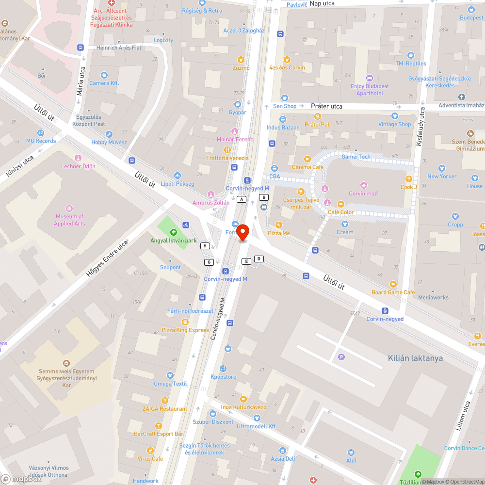 Szennyvíz bejelentés helye