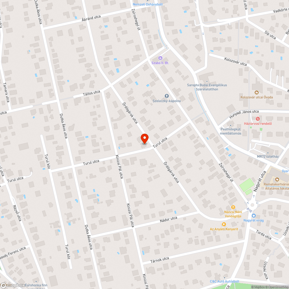 Kidőlt 30-as tábla bejelentés helye