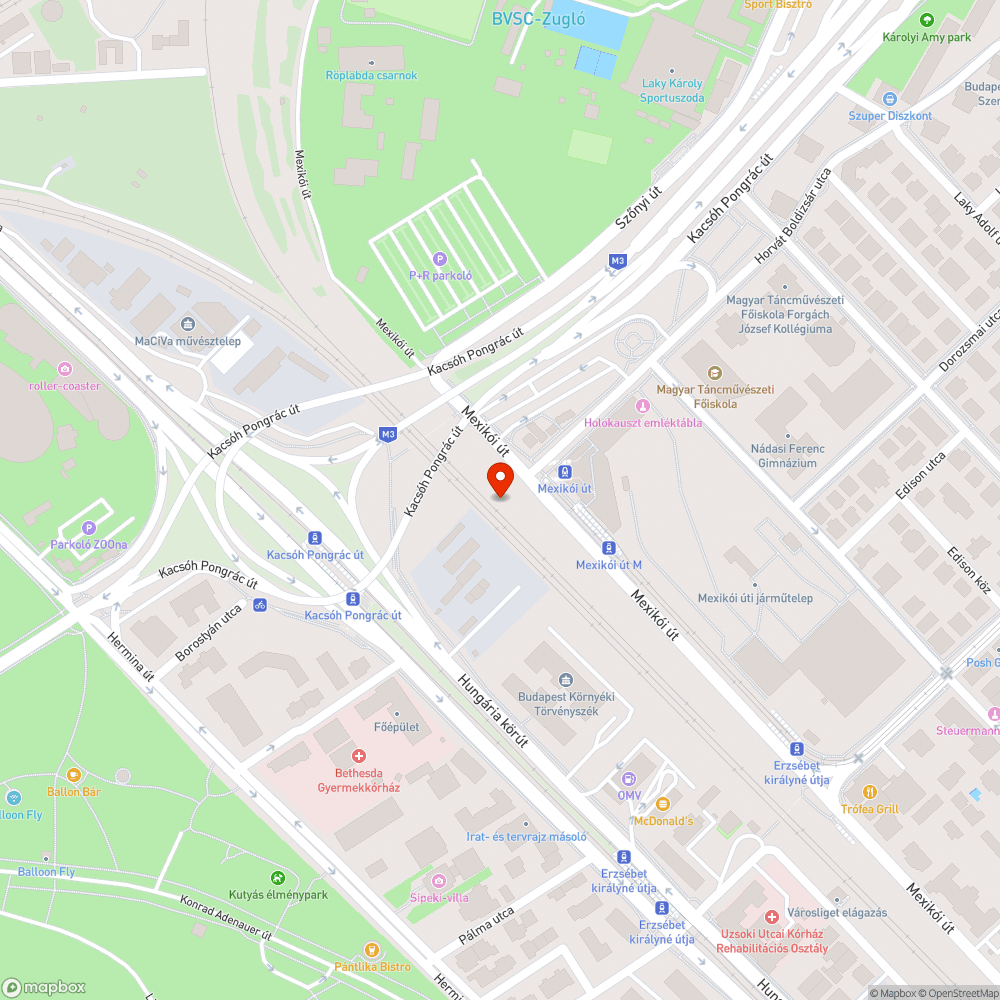 Burjánzó gazfák bejelentés helye