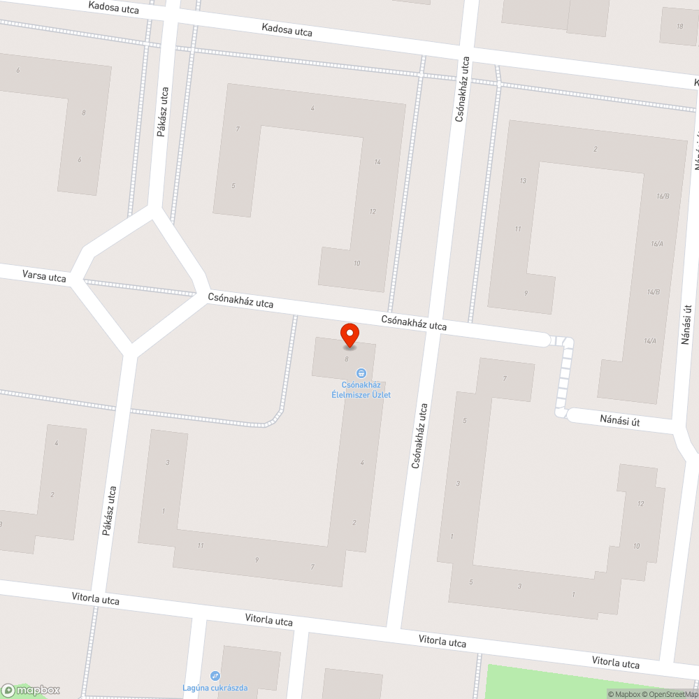 Járdahiba bejelentés helye