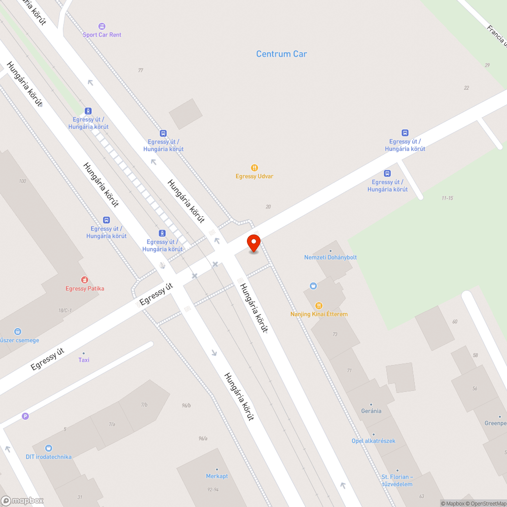 Balesetes roncsautó közterületen bejelentés helye