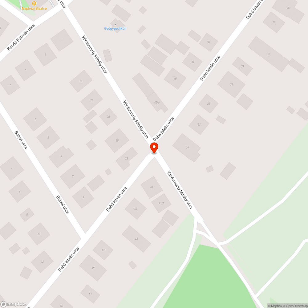 Leesett EAK tábla bejelentés helye