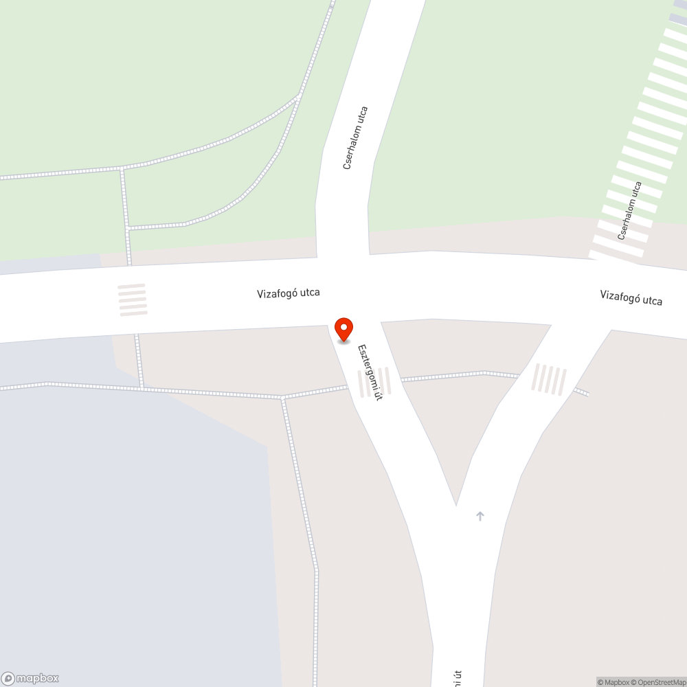 Kidőlt kutyaürülék-gyűjtő bejelentés helye