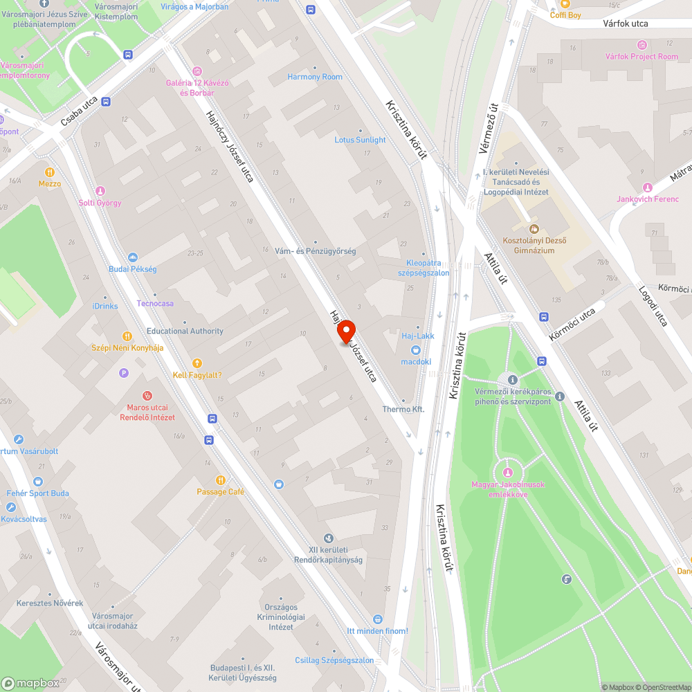 Parkolást határoló vonal bejelentés helye
