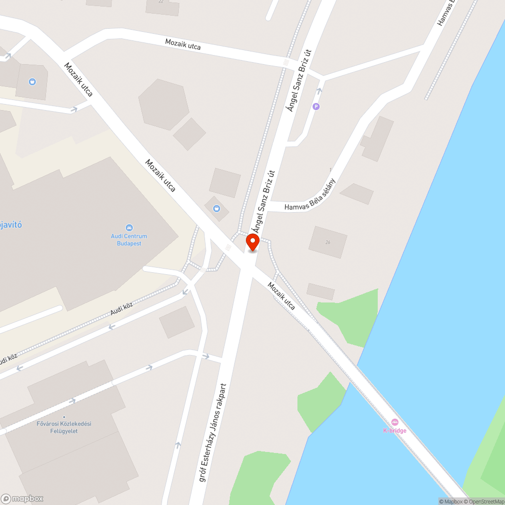 Nehezen látható tábla bejelentés helye