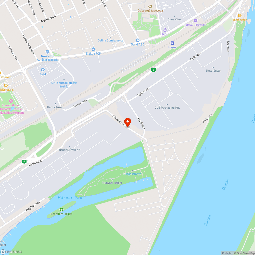 Kátyu bejelentés helye