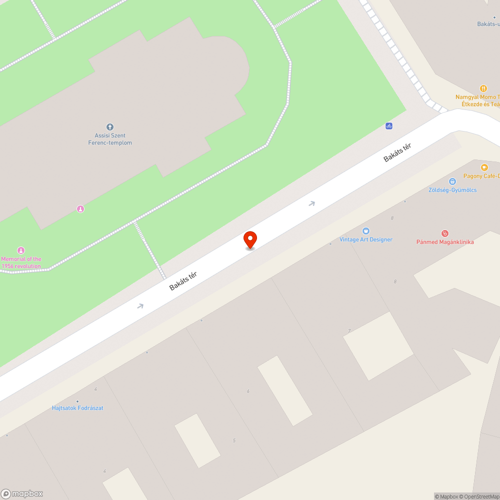 Úthibák bejelentés helye