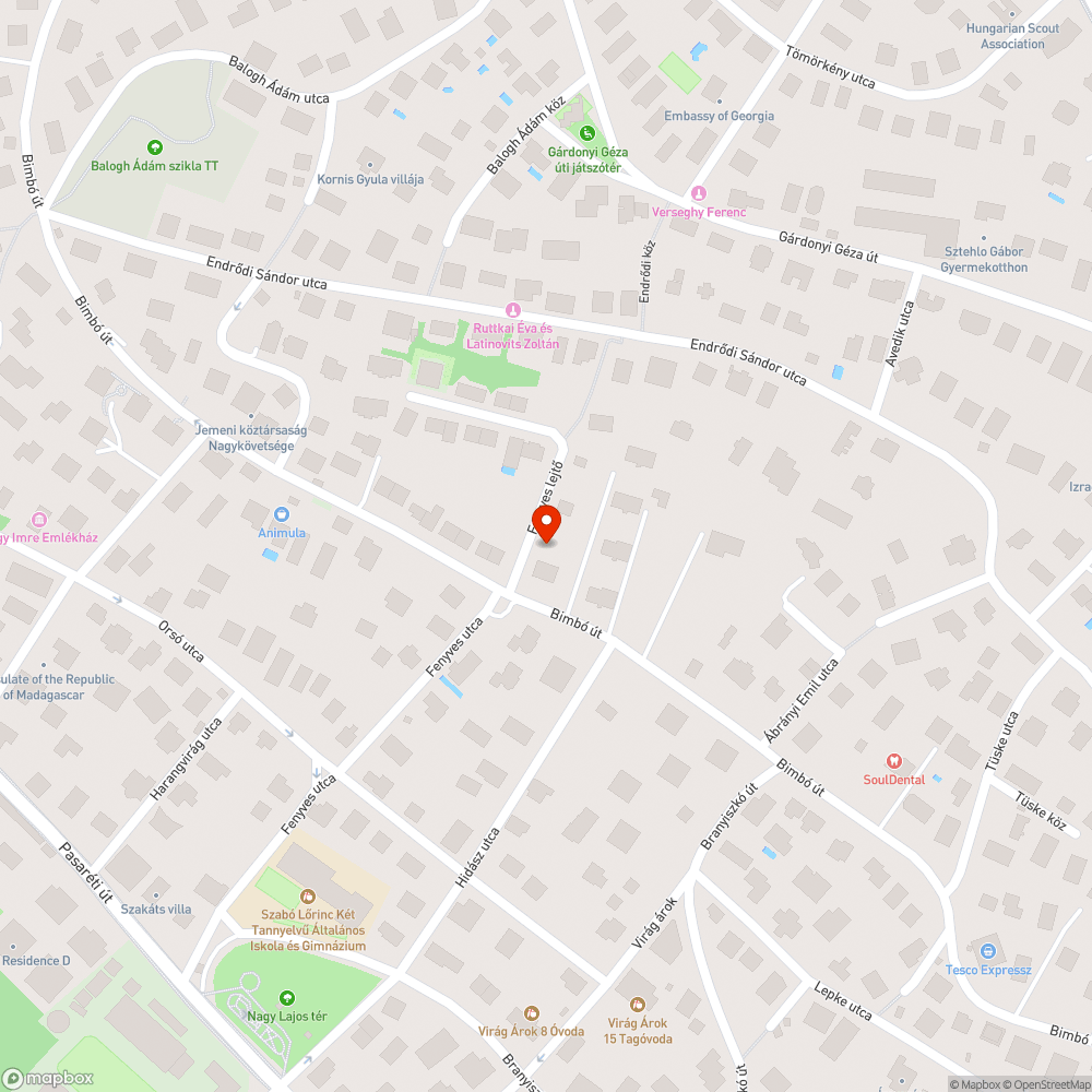 Kátyúk, süllyedések bejelentés helye