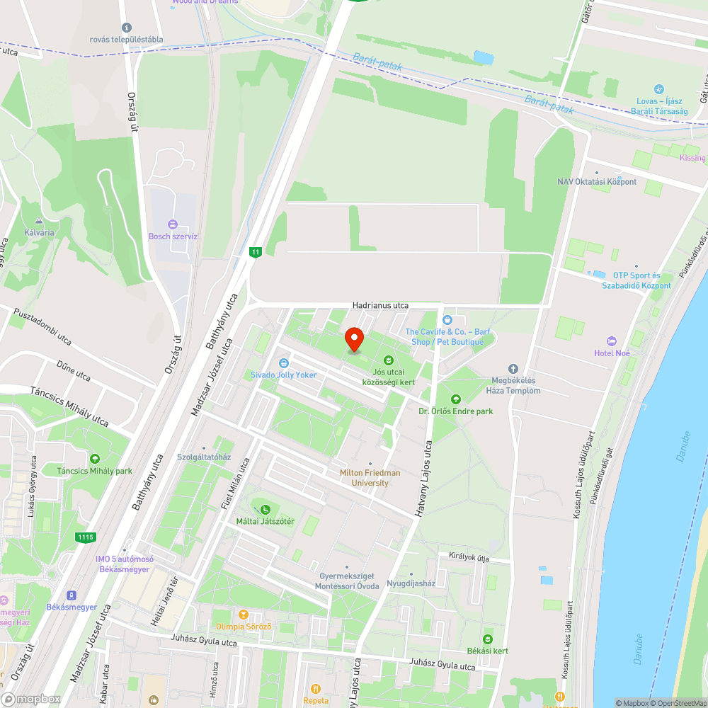 Beszakadt útburkolat bejelentés helye