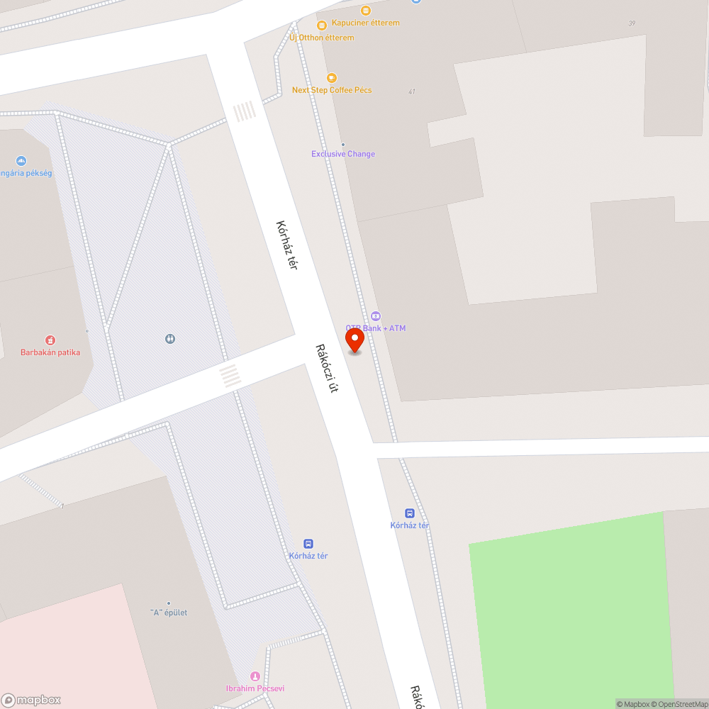 Ferde korlát bejelentés helye