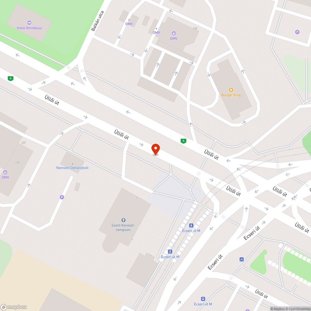 Balesetveszélyes kátyú a kerékpáros nyomon bejelentés helye