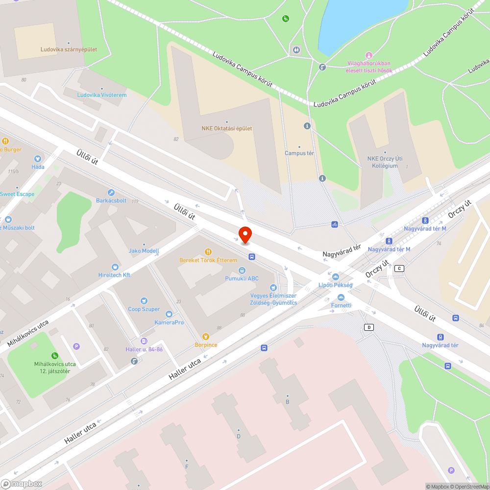 Kerékpársávon parkoló autók bejelentés helye