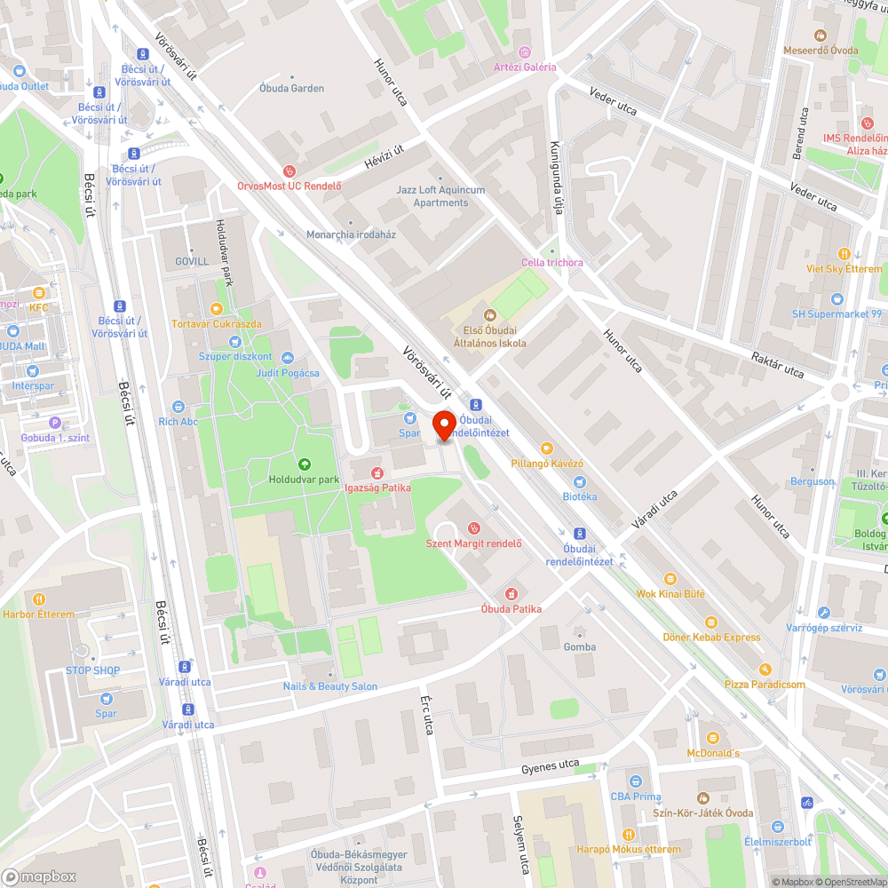 Gazos tér bejelentés helye
