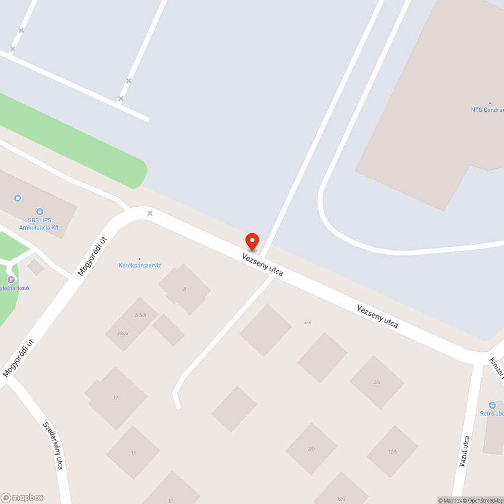 Utcaseprés hiánya bejelentés helye