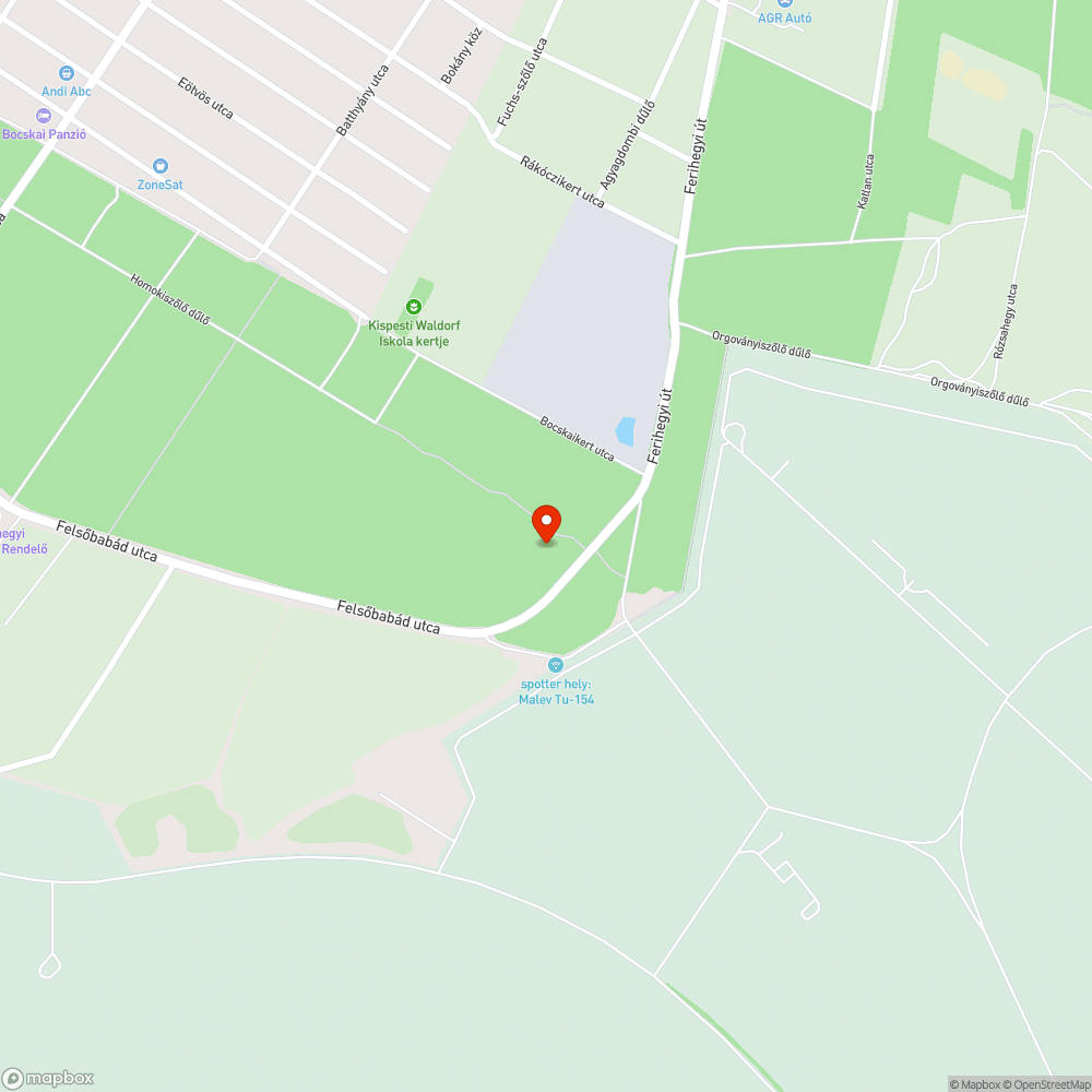 Sitt és egyéb szemét lerakása az erdőben bejelentés helye