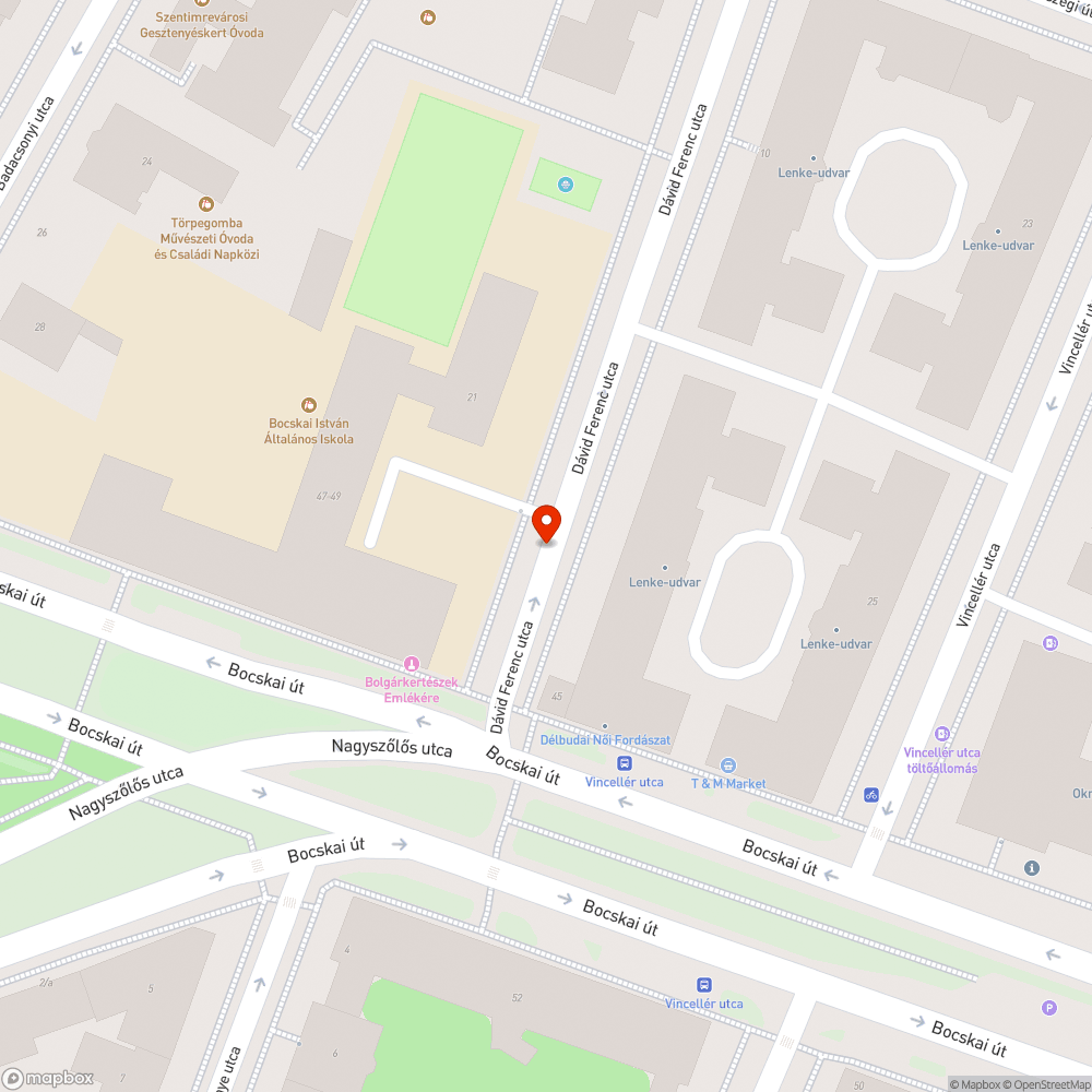 Hiányzó poller bejelentés helye