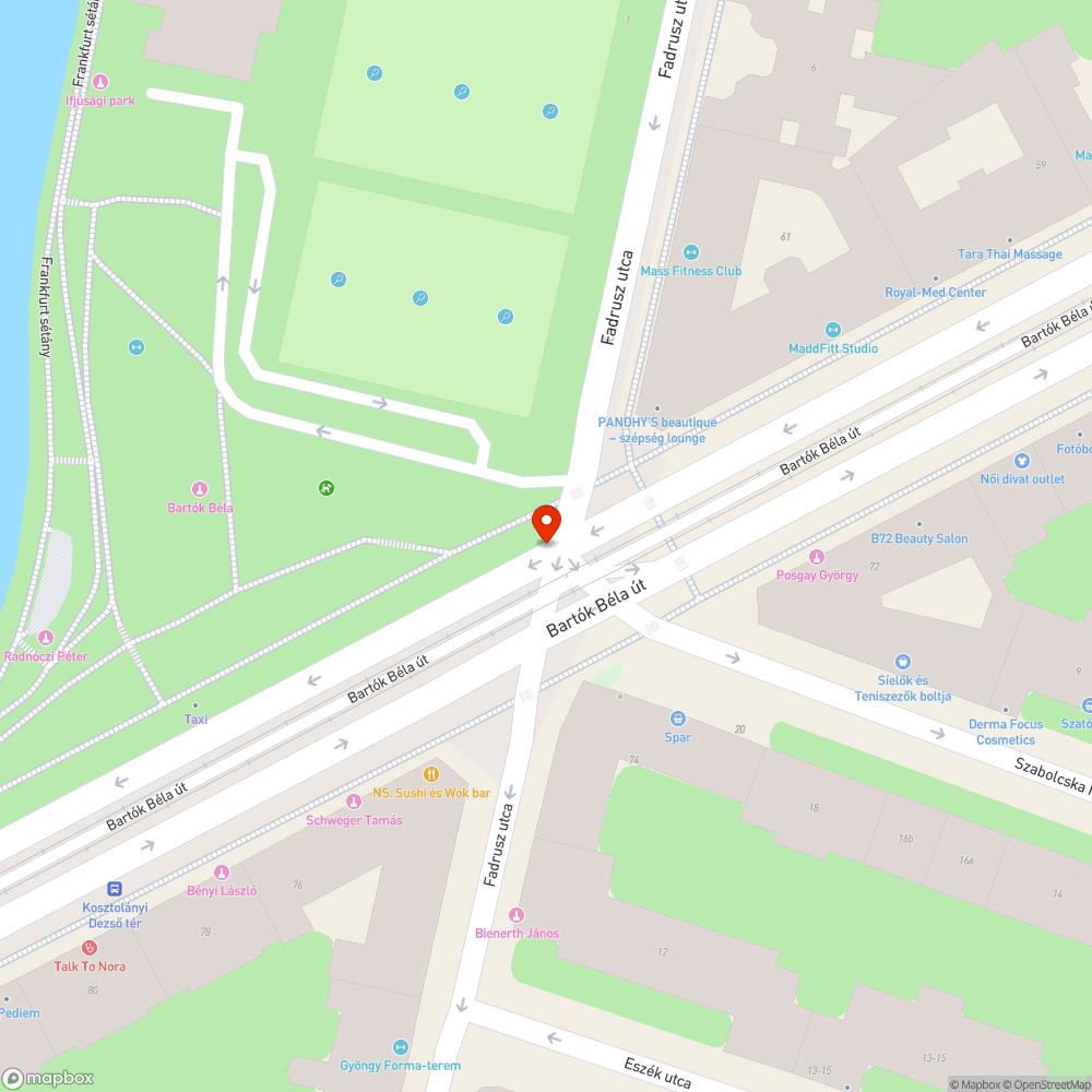 Pollerhiány bejelentés helye