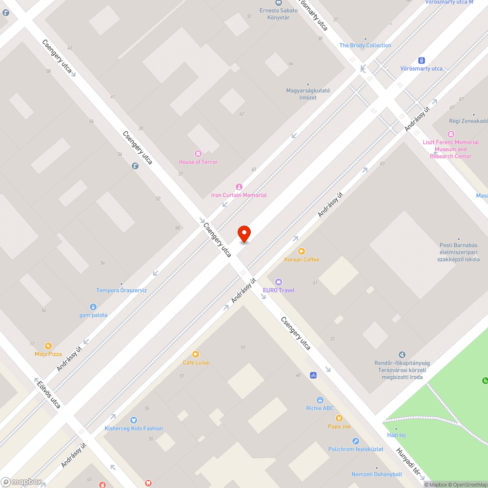 Fizikai akadály bejelentés helye