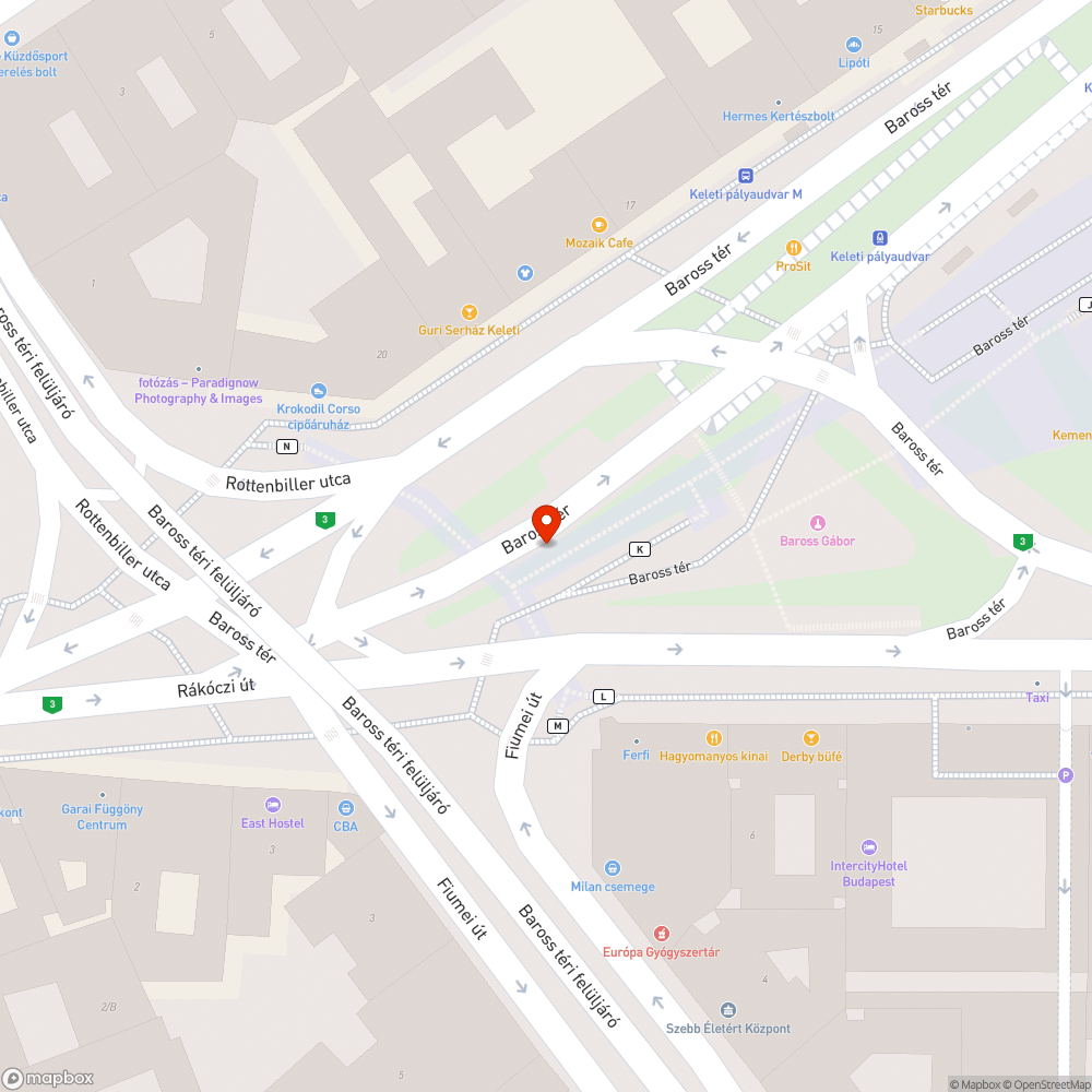 Gettósodik a Baross téri aluljáró bejelentés helye